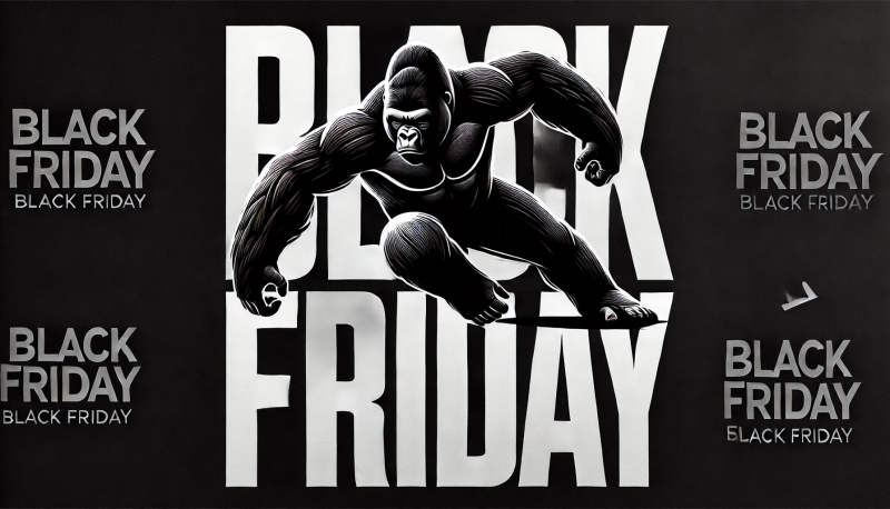 Black Friday na Gorillasports.cz: Největší slevy roku jsou tady!