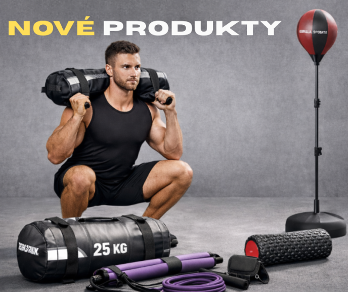 Novinky od Gorilla Sports: vybavení, které posune domácí trénink o level výš.