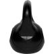Gorilla Sports Kettlebell činka, plast, černá, 8 kg