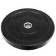 Gorilla Sports Ocelový kotouč potažený pryží, černý, 25 kg