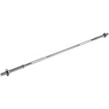 Činka na posilování bez závaží MOVIT® 180 cm, chrom 9,9 kg