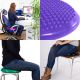 Balanční polštář na sezení MOVIT 37 cm XXL - fialový