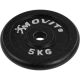 Set jednoručních litinových činek MOVIT 2 x 25 kg
