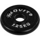 Set jednoručních litinových činek MOVIT 2 x 25 kg