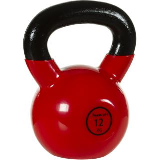 MOVIT Kettlebell činka s vinylovým potahem, 12 kg