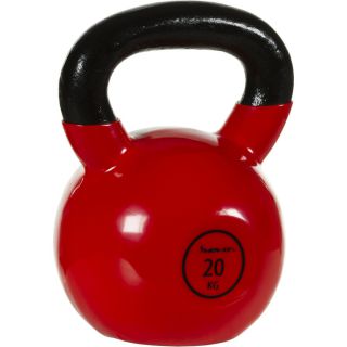 MOVIT Kettlebell činka s vinylovým potahem, 20 kg