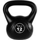 MOVIT Kettlebell činka, 12 kg, černá