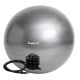 Gymnastický míč MOVIT s pumpou - 55 cm - stříbrný