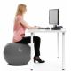Gymnastický míč MOVIT s pumpou - 65 cm - červená