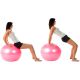 Gymnastický míč MOVIT s pumpou - 65 cm - červená