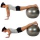 Gymnastický míč MOVIT s pumpou - 65 cm - červená