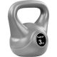 Movit Kettlebell činka, 3 kg, šedá/černá
