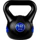 MOVIT Kettlebell činka - 12 kg, černá/tmavě modrá