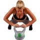 MOVIT Sada 5 kettlebell činek, šedé, 23 kg