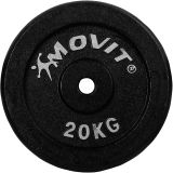 MOVIT kotouč na činku 20 kg litinový