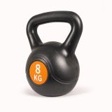 Kettlebell 8 kg plastový s cementovou výplní