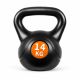 Kettlebell 14 kg plastový s cementovou výplní