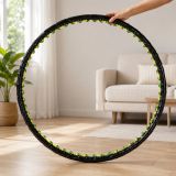 Masážní hula hoop obruč 96 cm se 64 magnety, skládací