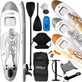 PHYSIONICS Nafukovací paddleboard, bůh Anubis, 320 cm