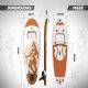 PHYSIONICS Nafukovací paddleboard, bohyně Bastet, 366 cm
