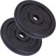 ScSPORTS Sada litinových kotoučů 10 kg, 2x5 kg, 30/31 mm