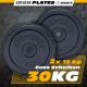 ScSPORTS Sada litinových kotoučů 30 kg, 2x15 kg