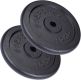 ScSPORTS Sada litinových kotoučů 30 kg, 2x15 kg