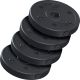 ScSPORTS Sada zátěžových kotoučů, 4 x 1,25 kg
