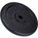 ScSPORTS Litinový kotouč 15 kg, otvor 30/31 mm, černý