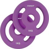 ScSPORTS sada litinových kotoučů, 2 x 1 kg