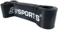 ScSPORTS posilovací guma 6,4 cm, černá