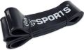 ScSPORTS posilovací guma 6,4 cm, černá