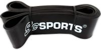 ScSPORTS posilovací guma 6,4 cm, černá