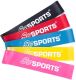 ScSPORTS odporová guma, odpor 15,8 kg, černá