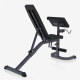 Gorilla Sports Polohovatelná šikmá lavice, nosnost 250 kg