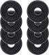 ScSPORTS Sada závaží 4 kg, 8x 0,5 kg, litina, otvor 30/31 mm