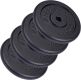 Sada litinových kotoučů 40 kg, 4x10 kg, průměr 30/31 mm