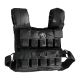 Gorilla Sports Zátěžová vesta 30 kg, nastavitelná, černá
