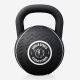 Gorilla Sports kettlebell činka, gumový povrch, 4 kg