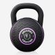 Gorilla Sports kettlebell činka, gumový povrch, 8 kg