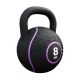 Gorilla Sports kettlebell činka, gumový povrch, 8 kg
