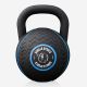 Gorilla Sports kettlebell činka, gumový povrch, 12 kg