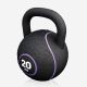 Gorilla Sports kettlebell činka, gumový povrch, 20 kg