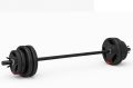Nakládací činkový set 40 kg, osa 160 cm, 30 mm, černý