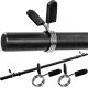 Nakládací činkový set 40 kg, osa 160 cm, 30 mm, černý