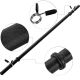 Nakládací činkový set 40 kg, osa 160 cm, 30 mm, černý
