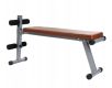 ScSPORTS Multifunkční lavice, ekokůže, hnědá, 120 kg