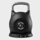 Gorilla Sports nastavitelný kettlebell, 2–20 kg, černý