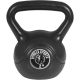 Gorilla Sports kettlebell činka, plast, černá, 2 kg