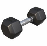 Gorilla Sports Šestihranná pogumovaná činka, 8 kg